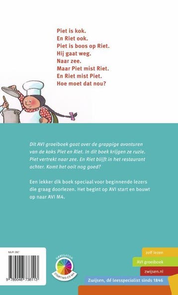 Piet en Riet aan zee / AVI groeiboeken 9789048738113, Verzenden, Gelezen, Martine Letterie