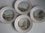 KPM BERLIN - Wandbord (4) - Kurland - Porselein -