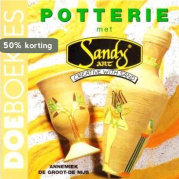 Potterie met Sandy Art / Doeboekjes - A. de Groot-de Nijs, Verzenden, Gelezen, A. de Groot-de Nijs