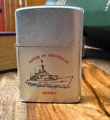 Zippo - Fregata Zeffiro Marina Militare Italiana -, Nieuw
