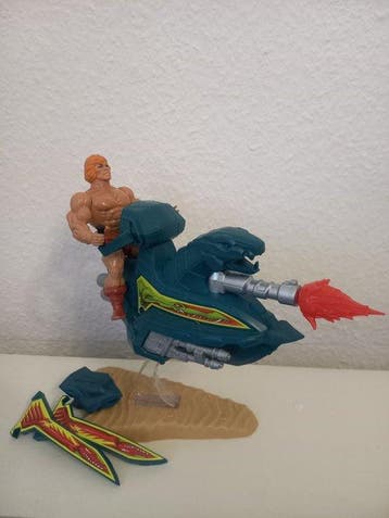 Mattel - Action figure - He-Man / Battle Ram Vehicle -