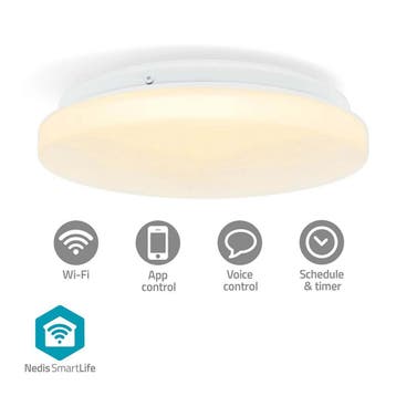SmartLife Plafondlamp | Wi-Fi | RGB / Warm tot Koel Wit, Verzenden, Nieuw