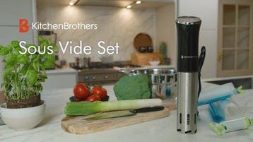 2dekans | KitchenBrothers Sous Vide Stick – Incl., Huis en Inrichting, Keuken | Keukenbenodigdheden, Ophalen of Verzenden, Zo goed als nieuw