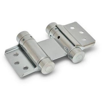 Bommer scharnier dubbelwerkend 50 mm staal verzinkt, Verzenden, Nieuw