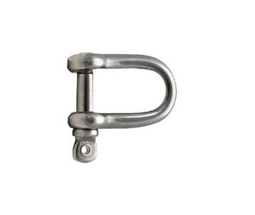 Talamex D-sluiting - oogbout RVS 4 mm, Ophalen of Verzenden, Nieuw