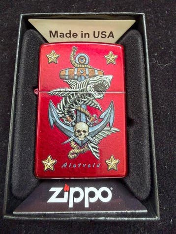 Zippo - Zonder minimumprijs - Aansteker - Staal (roestvrij), Nieuw