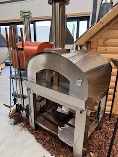 Pizza Oven Buiten Palazetti | Showroommodel | €3295 Actie, Gebruikt, Houtskool, Palazetti