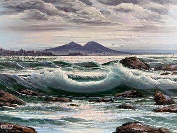 Bruno Di Giulio (1943) - Mareggiata