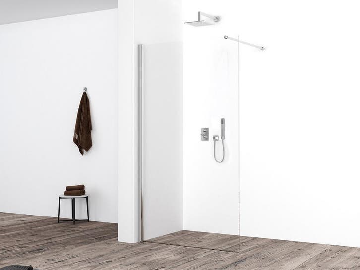 Eco inloopdouche 800 x 2000 x 8 mm nano helder glas/chroom, Doe-het-zelf en Verbouw, Sanitair, Ophalen of Verzenden