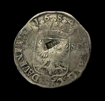 Nederland, Deventer. Leopold I. Florijn of 28 Stuiver 1684 /