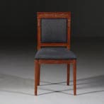 6 Louis Philipe stoelen  mahonie incl stoffering naar wens, Ophalen of Verzenden