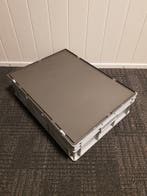 Stapelbak met deksel, 800x600x220 mm, euronorm, grijs pp,, Ophalen of Verzenden, Gebruikt