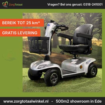 Scootmobiel - Invacare Leo 4 incl. garantie & nieuwe accus, Ophalen of Verzenden, Gebruikt, Invacare