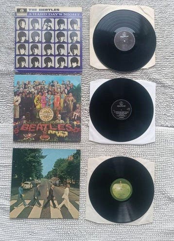 Beatles - 3 Dutch reissues of some iconic Beatles LPs - LP, Nieuw in verpakking