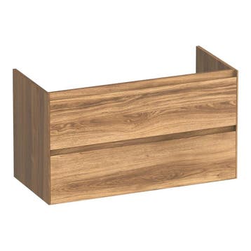 Brauer Inspire - Onderkast - 100 cm - met 2 Softclose Lades, Ophalen of Verzenden, Nieuw
