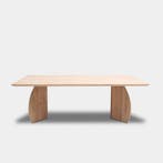 Tafel Rechthoekig Eikenhout  Driehoek  220x100, Huis en Inrichting, Tafels | Eettafels, Nieuw