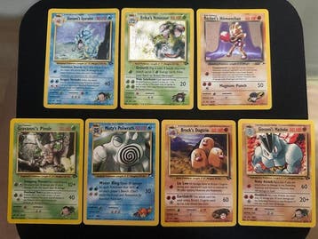 Pokémon - 7 Mixed collection - WOTC - Gym Heroes, Nieuw