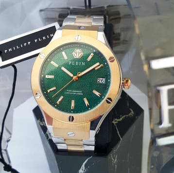 Philipp Plein - $kull - Royal Gold - Date - New - Heren -, Nieuw