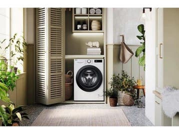 LG F164R51WRS - Was-droogcombinatie - 6 kg - Steam™ - Direct, Verzenden, Zo goed als nieuw
