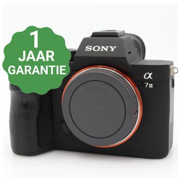 Digitale fotocamera  Sony A7 III, Audio, Tv en Foto, Fotocamera's Digitaal, Verzenden, Gebruikt, Sony