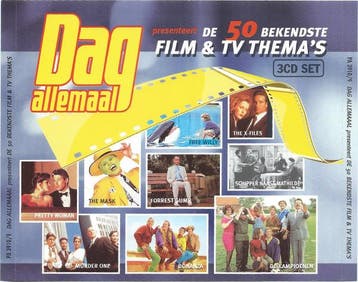 Various - Dag Allemaal Presenteert De 50 Bekendste Film &amp, Ophalen of Verzenden, Gebruikt