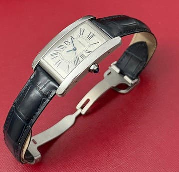 Cartier - Tank Américaine - WSTA0018 - Heren - 2019, Nieuw