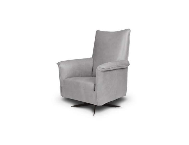 Fauteuil Viola - fauteuils - Grijs, Huis en Inrichting, Stoelen, Grijs, Nieuw, Leer