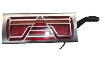 SET RVS achterlicht beschermer 247Lighting met pendellamp, Verzenden, Nieuw