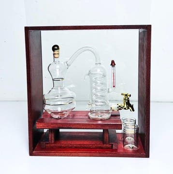 Decoratief ornament - Presentatiekist voor