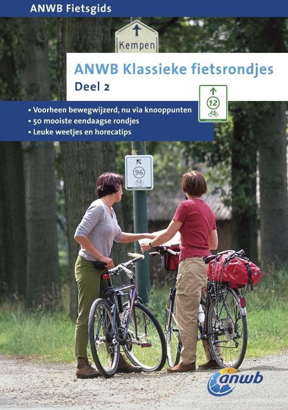 Klassieke fietsrondjes / 2 / ANWB fietsgids 9789018032746, Boeken, Reisgidsen, Gelezen, Verzenden