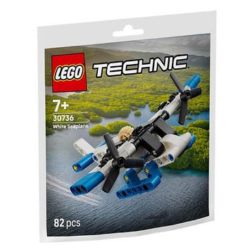 LEGO Technic - Wit Watervliegtuig (Paperbag) - 30736, Verzenden, Nieuw