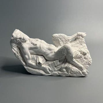 Beeldje - Pan, the god of the wild, was the patron of, Antiek en Kunst