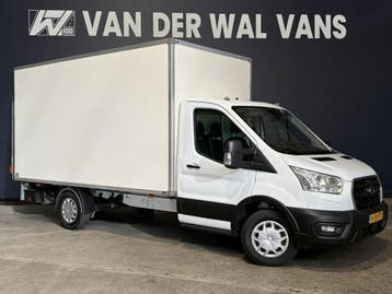 Ford Transit 2.0 TDCI 160pk Bakwagen Laadklep Euro6 Airco |, Stof, Gebruikt, Wit, Dealer onderhouden