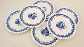 Richard Ginori - Eetservies voor 6 (6) - Diamantsteen