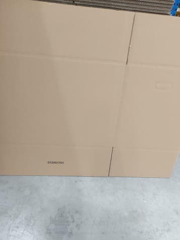 Vouwdoos 715x445x600 mm dubbelgolf karton bruin fefco 0201, Zakelijke goederen, Partijgoederen en Retail | Verpakking en Verzending