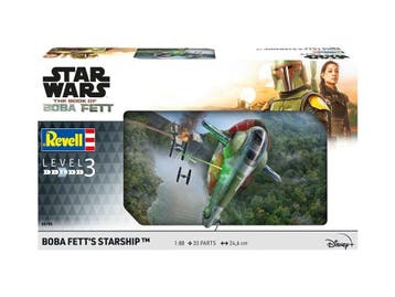 Star Wars Model Kit Boba Fetts Starship, Ophalen of Verzenden, Nieuw