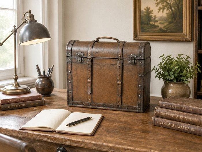 geen - Koffer, Antiek en Kunst, Kunst | Designobjecten