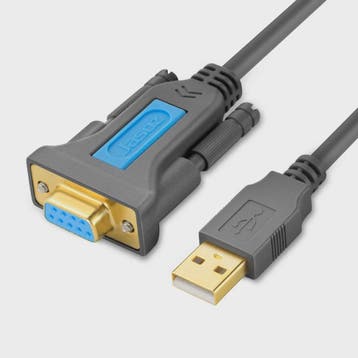 USB naar RS232 Serieel Kabel Adapter met DB9 Pin - Prolific, Verzenden, Nieuw