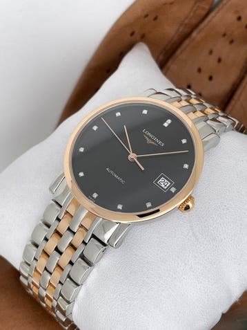 Longines - Elegant Automatic - L4.809.4.12.6 - Unisex -, Nieuw