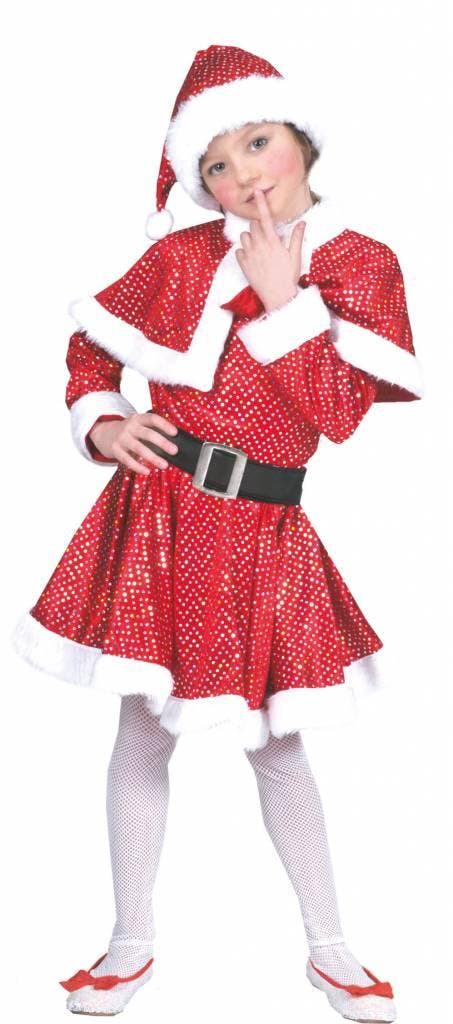 Glitter Kerstmeisje kostuum, Kleding | Dames, Carnavalskleding en Feestkleding, Nieuw, Ophalen of Verzenden