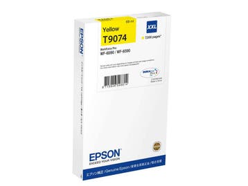 Epson T9074XXL - Inktcartridge - Geel, Verzenden, Zo goed als nieuw