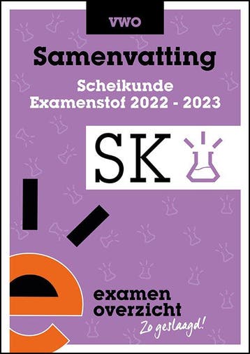 ExamenOverzicht - Samenvatting Scheikunde VWO 9789464380774, Verzenden, Gelezen, ExamenOverzicht