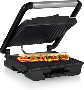Contactgrill Pro | Retourdeal 46% Korting, Witgoed en Apparatuur, Contactgrills, Ophalen of Verzenden, Zo goed als nieuw
