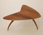 Bijzettafel - Boomerang - Palissander, Teak - Retro
