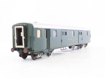W. Hermann 0 - Modeltrein personenwagen (1) - Sneltrein, Nieuw