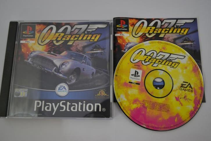 007 Racing (PS1 PAL), Spelcomputers en Games, Games | Sony PlayStation 1, 1 speler, Zo goed als nieuw, Verzenden