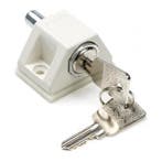 Oplegslot raam | AXA (Buiten draaiend, Wit), Verzenden, Nieuw