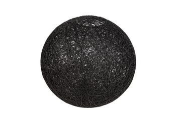 Hanglamp COCOONING 60cm zwart abacá - 11015, Ophalen of Verzenden, Nieuw