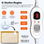 Elektrische Voetenwarmer - Wasbaar - 6 Standen - Beige - Sin, Verzenden, Zo goed als nieuw