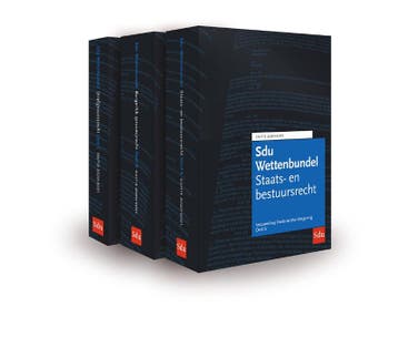 Sdu Wettenbundel 2020 2021 set 3 ex 9789012406093, Zo goed als nieuw